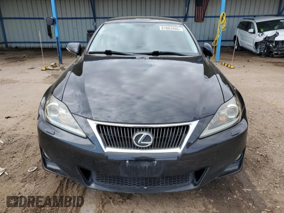 2011 Lexus IS 250 с VIN JTHCF5C27B2035193, выставлен на аукционе Copart как лот 61063405 с пробегом 123 531 миль миль и Чистый • Clean title. История ставок и продаж доступна на DreamBid. Изображение 5.