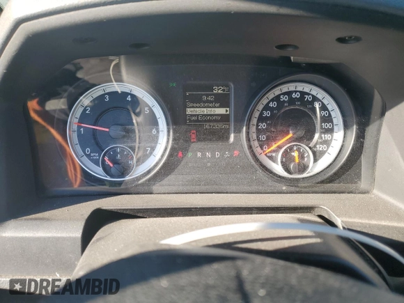 2013 Ram 1500 Express with VIN 3C6JR7AT3DG546988, listed as a Copart auction lot 42492705 with 167,336 mi miles and Salvage title. Bid and sale history available at DreamBid. Image 9.
