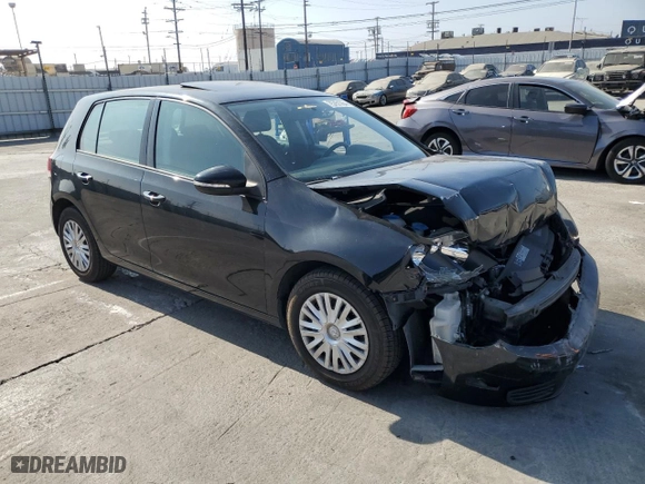 2010 Volkswagen Golf with VIN WVWDB7AJ4AW307245, listed as a Copart auction lot 75751764 with 114,569 mi miles and Salvage Title. Bid and sale history available at carsss.com. Image 4.