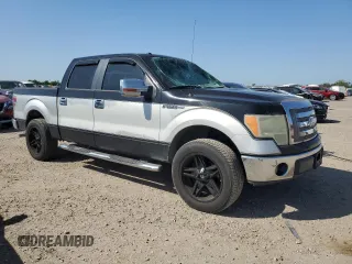 2009 Ford F-150 XL with VIN 1FTRW12849FA12273, listed as a Copart auction lot 52548555 with 190,892 mi miles and Salvage Title. Bid and sale history available at carsss.com. Image 4.
