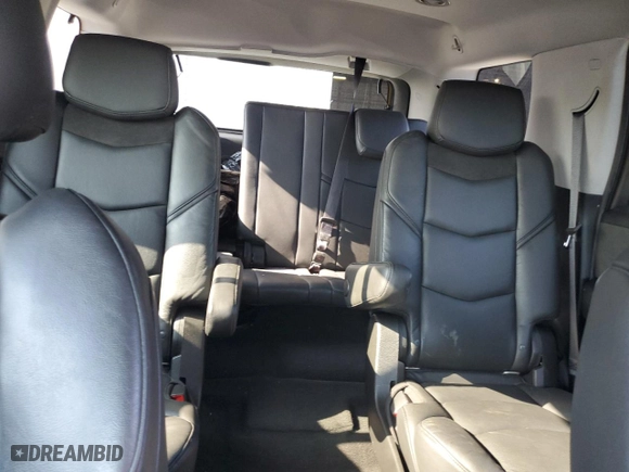 2019 Cadillac Escalade Premium Luxury with VIN 1GYS4CKJ9KR395566, listed as a Copart auction lot 60451533 with 55,328 mi miles and Salvage Title. Bid and sale history available at carsss.com. Image 10.