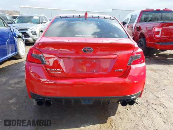 2018 Subaru WRX Limited with VIN JF1VA1L60J8818202, listed as a IAAI auction lot 41491934 with 49,399 mi miles. Bid and sale history available at carsss.com. Image 16.