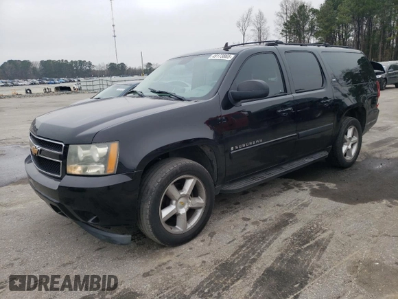 2007 Chevrolet Suburban LTZ with VIN 3GNFC16057G109940, listed as a Copart auction lot 49173865 with 205,133 mi miles and Salvage title. Bid and sale history available at DreamBid. Image 1.