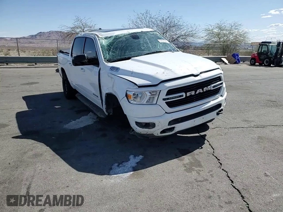 2019 Ram 1500 Big Horn with VIN 1C6SRFFT3KN645645, listed as a Copart auction lot 52038525 with 116,447 mi miles and Salvage title. Bid and sale history available at DreamBid. Image 11.