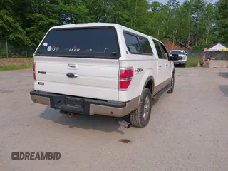 2011 Ford F-150 XLT with VIN 1FTFW1ET0BFB50725, listed as a IAAI auction lot 42430392 with 140,264 mi miles and . Bid and sale history available at DreamBid. Image 4.