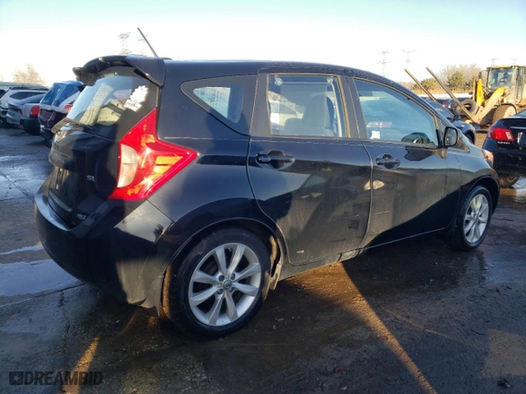 2014 Nissan Versa Note SV with VIN 3N1CE2CPXEL399550, listed as a Copart auction lot 42740945 with 127,153 mi miles and Salvage Title. Bid and sale history available at carsss.com. Image 3.