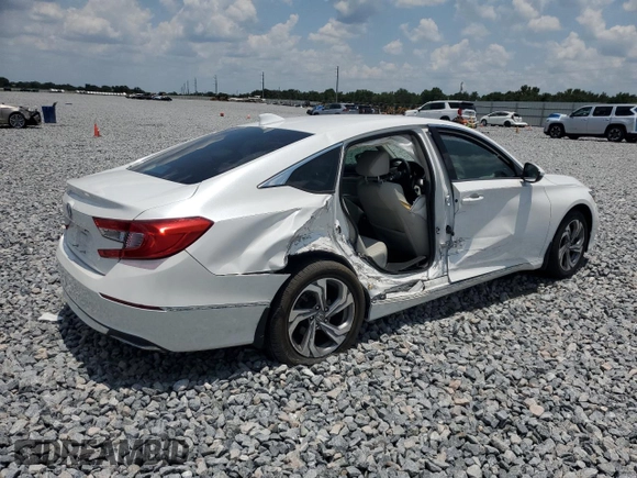 2018 Honda Accord EX-L z VIN 1HGCV1F54JA140248, wystawiony jako Copart lot #58179375 z przebiegiem 37 086 mil mil oraz Szkoda całkowita • Salvage title. Historia ofert i sprzedaży dostępna na DreamBid. Obrazek 3.