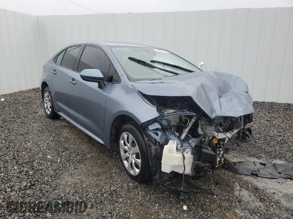 2021 Toyota Corolla LE with VIN 5YFEPMAE5MP155142, listed as a Copart auction lot 50630845 with 119,190 mi miles and Non Repairable. Bid and sale history available at DreamBid. Image 4.
