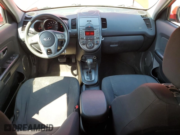 2010 Kia Soul + with VIN KNDJT2A25A7172685, listed as a Copart auction lot 55523475 with 165,504 mi miles and Salvage Title. Bid and sale history available at DreamBid. Image 8.