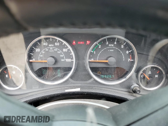2013 Jeep Wrangler Rubicon с VIN 1C4BJWCG4DL684492, выставлен на аукционе Copart как лот 78515634 с пробегом 169 267 миль миль и Списание • Salvage title. История ставок и продаж доступна на DreamBid. Изображение 9.