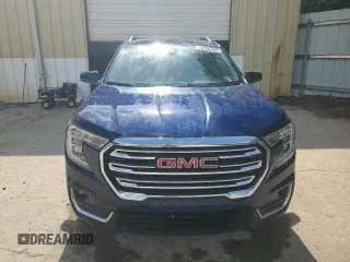 2023 GMC Terrain SLT with VIN 3GKALPEG3PL164452, listed as a Copart auction lot 55473515 with 48,586 mi miles and Salvage title. Bid and sale history available at DreamBid. Image 5.