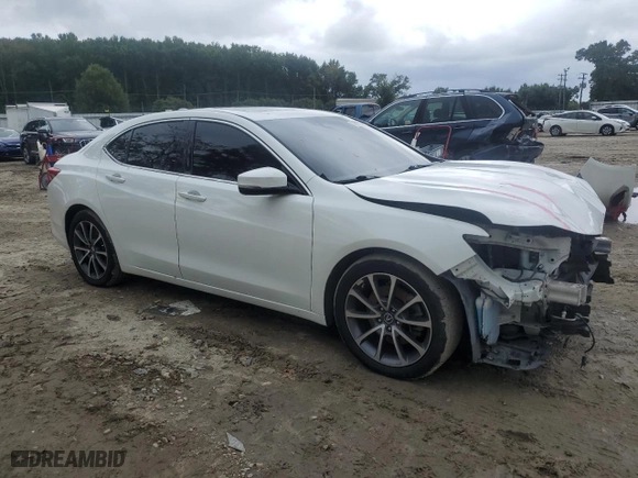 2018 Acura TLX with VIN 19UUB2F30JA012154, listed as a Copart auction lot 73801004 with 120,636 mi miles and Salvage Title. Bid and sale history available at carsss.com. Image 4.