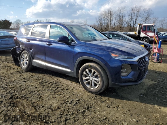 2020 Hyundai Santa Fe SE with VIN 5NMS2CADXLH183806, listed as a Copart auction lot 42103243 with 15,360 mi miles and . Bid and sale history available at DreamBid. Image 4.