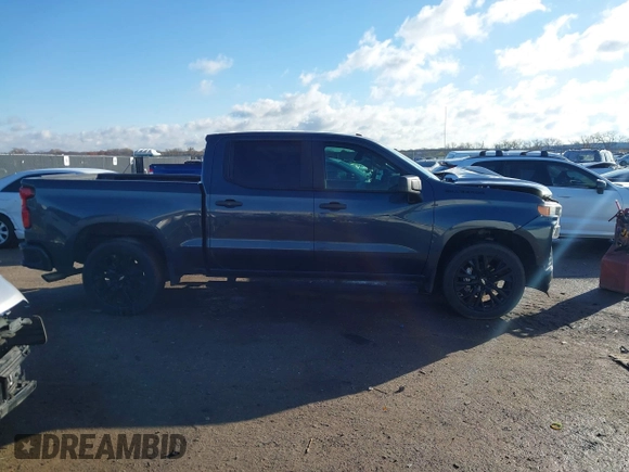 2020 Chevrolet Silverado 1500 Custom with VIN 1GCPWBEH4LZ351887, listed as a IAAI auction lot 41081052 with 57,003 mi miles. Bid and sale history available at carsss.com. Image 13.