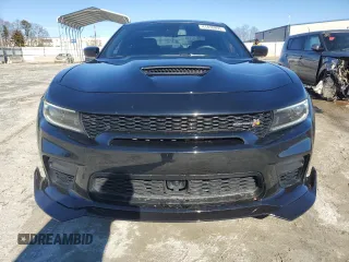 2022 Dodge Charger Scat Pack Widebody with VIN 2C3CDXGJ2NH177858, listed as a Copart auction lot 41430895 with 18,640 mi miles and Salvage Title. Bid and sale history available at carsss.com. Image 5.