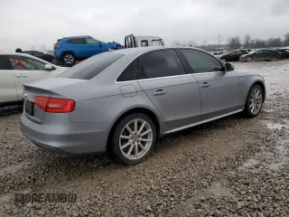 2015 Audi A4 Premium Plus with VIN WAUHFAFL3FN006599, listed as a Copart auction lot 85772424 with 0 mi miles and Salvage Title. Bid and sale history available at carsss.com. Image 3.
