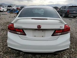 2015 Honda Civic Sedan Si with VIN 2HGFB6E59FH703954, listed as a Copart auction lot 52903315 with 125,947 mi miles and Salvage Title. Bid and sale history available at carsss.com. Image 6.