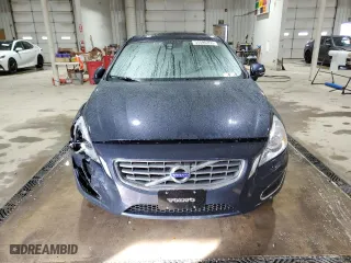 2013 Volvo S60 T5 with VIN YV1612FH9D2206437, listed as a Copart auction lot 51590355 with 123,079 mi miles and Salvage Title. Bid and sale history available at carsss.com. Image 5.
