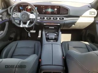 2023 Mercedes-Benz GLE 53 AMG with VIN 4JGFB6BB2PA865364, listed as a Copart auction lot 70387434 with 10,509 mi miles and Salvage title. Bid and sale history available at DreamBid. Image 8.