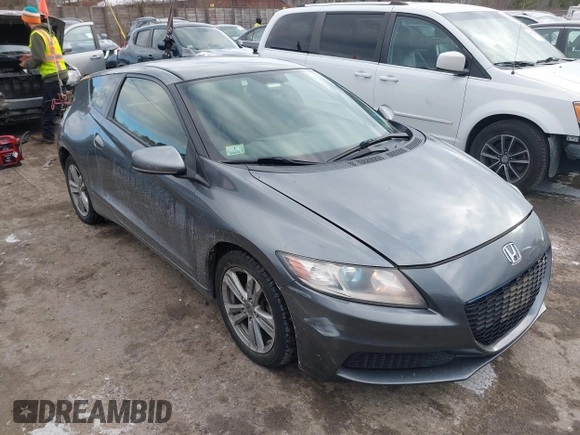 2013 Honda CR-Z with VIN JHMZF1D40DS001277, listed as a IAAI auction lot 41352871 with 81,423 mi miles. Bid and sale history available at carsss.com. Image 1.