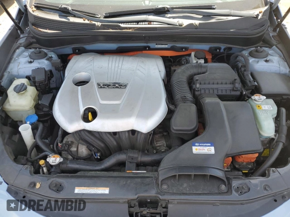2012 Hyundai Sonata Hybrid with VIN KMHEC4A4XCA040859, listed as a Copart auction lot 63808295 with 110,339 mi miles and Salvage title. Bid and sale history available at DreamBid. Image 11.