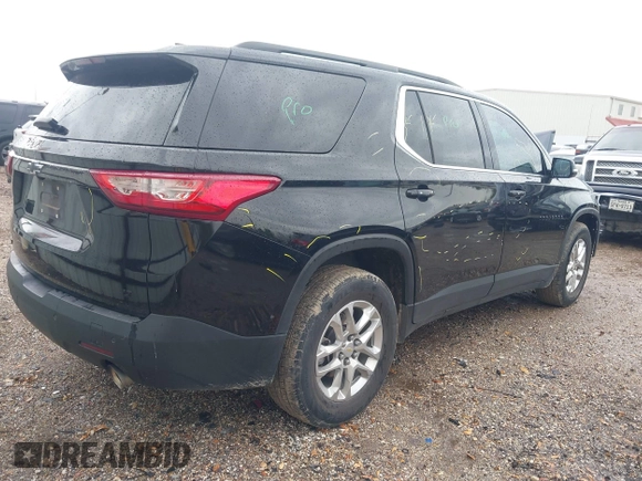 2020 Chevrolet Traverse LT with VIN 1GNERHKW6LJ319341, listed as a IAAI auction lot 41906357 with 84,653 mi miles and . Bid and sale history available at DreamBid. Image 4.