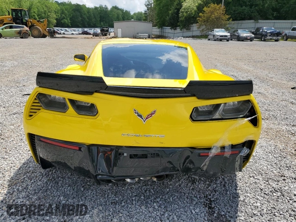 2017 Chevrolet Corvette Z06 1LZ z VIN 1G1YP2D68H5606761, wystawiony jako Copart lot #54241125 z przebiegiem 48 237 mil mil oraz Czysty tytuł • Clean title. Historia ofert i sprzedaży dostępna na DreamBid. Obrazek 6.