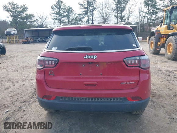 2019 Jeep Compass Sport с VIN 3C4NJCAB6KT726438, выставлен на аукционе IAAI как лот 41459110 с пробегом 125 000 миль миль и . История ставок и продаж доступна на DreamBid. Изображение 16.