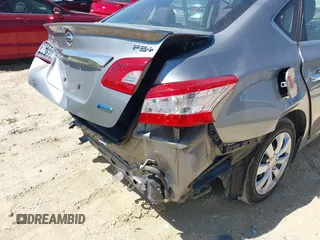 2014 Nissan Sentra S with VIN 3N1AB7AP1EY310161, listed as a IAAI auction lot 39171934 with 97,301 mi miles and . Bid and sale history available at DreamBid. Image 13.