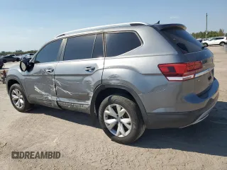 2018 Volkswagen Atlas SE z VIN 1V2KR2CA2JC508368, wystawiony jako Copart lot #45112465 z przebiegiem Nie podano mil oraz Szkoda całkowita • Salvage title. Historia ofert i sprzedaży dostępna na DreamBid. Obrazek 2.