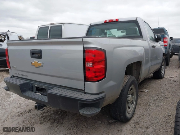 2018 Chevrolet Silverado 1500 Work Truck with VIN 1GCNCNEH4JZ378618, listed as a IAAI auction lot 40790011 with 57,933 mi miles. Bid and sale history available at carsss.com. Image 4.