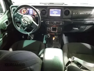 2022 Jeep Wrangler Unlimited Sport with VIN 1C4HJXDN6NW235859, listed as a Copart auction lot 86689334 with 11,354 mi miles and Clean Title. Bid and sale history available at DreamBid. Image 8.