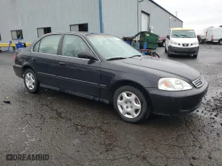1999 Honda Civic EX with VIN 2HGEJ8644XH541829, listed as a Copart auction lot 45734025 with 129,960 mi miles and Salvage Title. Bid and sale history available at carsss.com. Image 4.