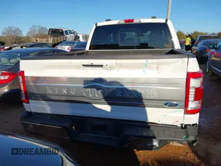 2022 Ford F-150 XL with VIN 1FTFW1ED5NFA02843, listed as a IAAI auction lot 41336268 with 35,066 mi miles. Bid and sale history available at carsss.com. Image 16.
