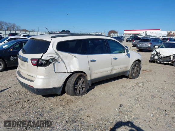 2015 Chevrolet Traverse LT with VIN 1GNKVHKD9FJ336314, listed as a IAAI auction lot 41005473 with 204,547 mi miles and . Bid and sale history available at DreamBid. Image 4.