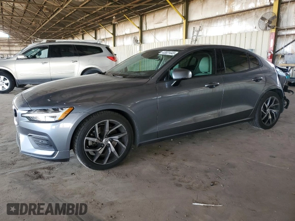 2019 Volvo S60 Momentum with VIN 7JR102FK7KG010867, listed as a Copart auction lot 43831445 with 70,089 mi miles and Salvage Title. Bid and sale history available at carsss.com. Image 1.