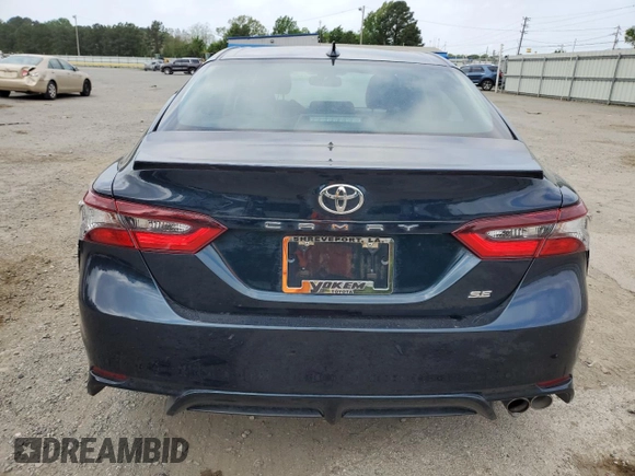 2021 Toyota Camry SE Nightshade with VIN 4T1T11AK0MU536473, listed as a Copart auction lot 52007935 with 53,549 mi miles and Salvage Title. Bid and sale history available at carsss.com. Image 6.