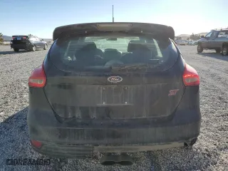 2017 Ford Focus ST with VIN 1FADP3L96HL334011, listed as a Copart auction lot 88313875 with 114,344 mi miles and Salvage Title. Bid and sale history available at carsss.com. Image 6.