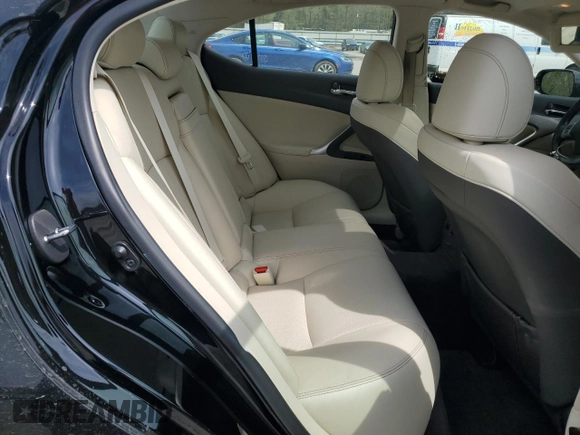 2012 Lexus IS 250 with VIN JTHCF5C25C5054390, listed as a Copart auction lot 54791205 with 103,917 mi miles and Salvage Title. Bid and sale history available at DreamBid. Image 10.