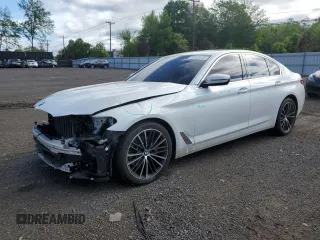 2022 BMW 5 Series 530i xDrive with VIN WBA13BJ07NCJ66332, listed as a Copart auction lot 57037475 with 89,247 mi miles and Salvage title. Bid and sale history available at DreamBid. Image 1.