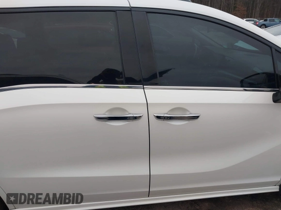 2018 Honda Odyssey Elite with VIN 5FNRL6H90JB064823, listed as a IAAI auction lot 41510216 with 48,223 mi miles. Bid and sale history available at carsss.com. Image 13.