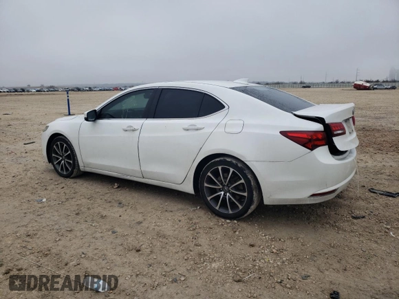 2015 Acura TLX V6 Tech with VIN 19UUB3F5XFA001483, listed as a Copart auction lot 42386515 with 135,582 mi miles and Salvage Title. Bid and sale history available at carsss.com. Image 2.