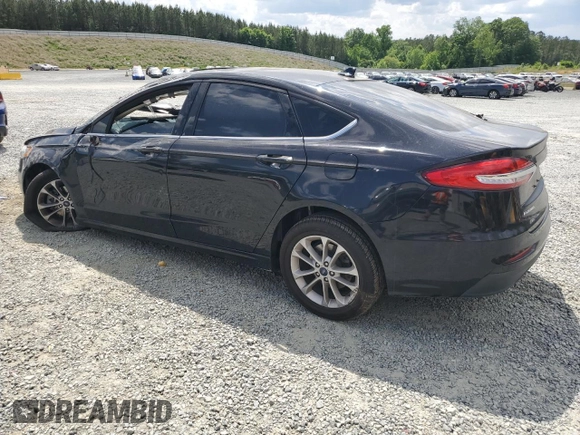 2020 Ford Fusion SE with VIN 3FA6P0HD2LR150490, listed as a Copart auction lot 55326215 with 101,457 mi miles and Salvage title. Bid and sale history available at DreamBid. Image 2.