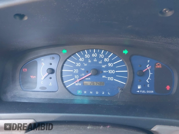 2002 Toyota Sienna CE with VIN 4T3ZF19C02U422910, listed as a IAAI auction lot 41815071 with 267,488 mi miles. Bid and sale history available at carsss.com. Image 7.