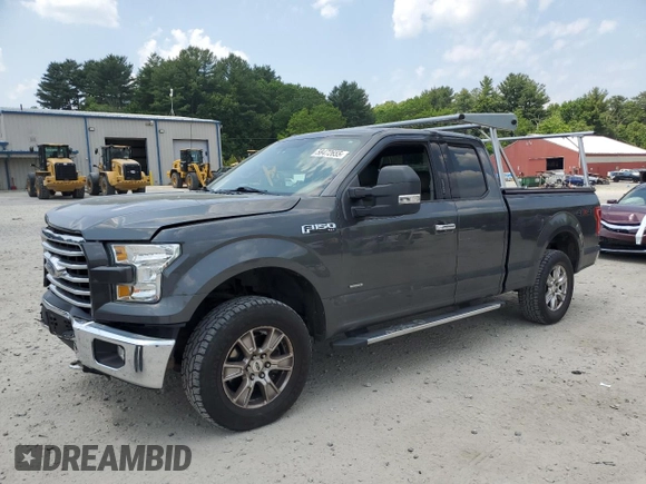 2016 Ford F-150 XLT with VIN 1FTFX1EG8GFA74825, listed as a Copart auction lot 58472655 with 112,018 mi miles and Salvage title. Bid and sale history available at DreamBid. Image 1.