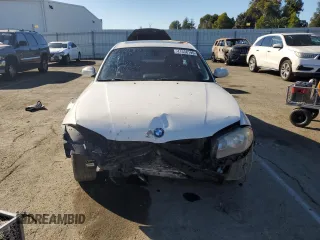 2009 BMW 1 Series 128i with VIN WBAUP73559VK76054, listed as a Copart auction lot 41538195 with Not Provided miles and Salvage Title. Bid and sale history available at carsss.com. Image 5.