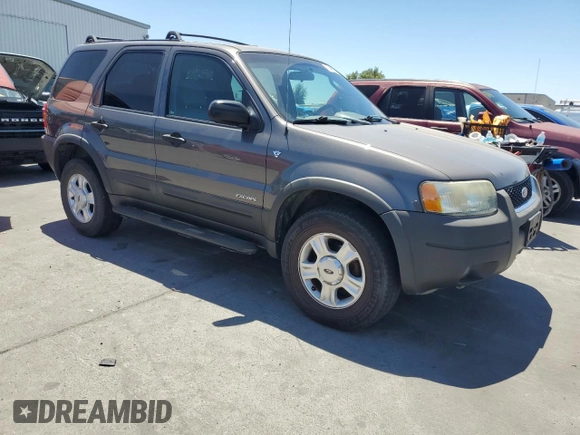 2002 Ford Escape XLT Choice with VIN 1FMYU04182KB99540, listed as a Copart auction lot 61493365 with 156,207 mi miles and Salvage title. Bid and sale history available at DreamBid. Image 4.