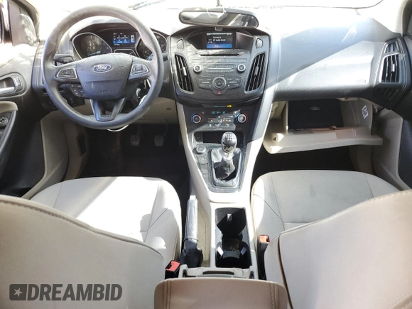 2017 Ford Focus SE with VIN 1FADP3FE8HL292272, listed as a Copart auction lot 52407755 with 127,038 mi miles and Salvage Title. Bid and sale history available at carsss.com. Image 8.