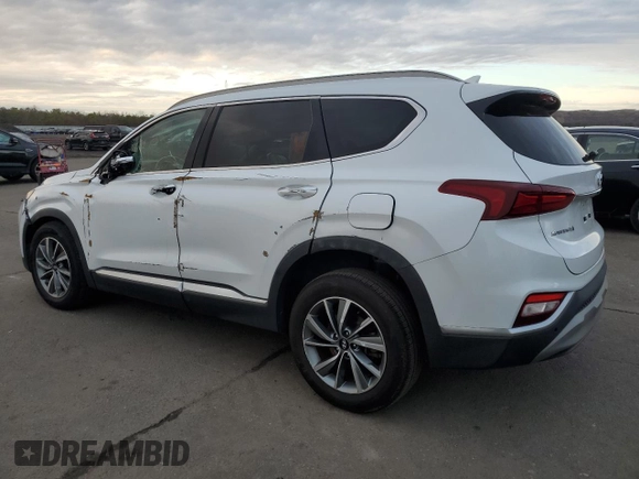 2019 Hyundai Santa Fe Ultimate with VIN 5NMS5CAD3KH037351, listed as a Copart auction lot 84946144 with 80,184 mi miles and Salvage Title. Bid and sale history available at carsss.com. Image 2.