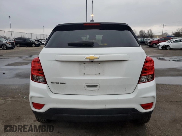 2022 Chevrolet Trax LS with VIN KL7CJNSM3NB549594, listed as a Copart auction lot 44901205 with 78,091 mi miles and Clean Title. Bid and sale history available at carsss.com. Image 6.
